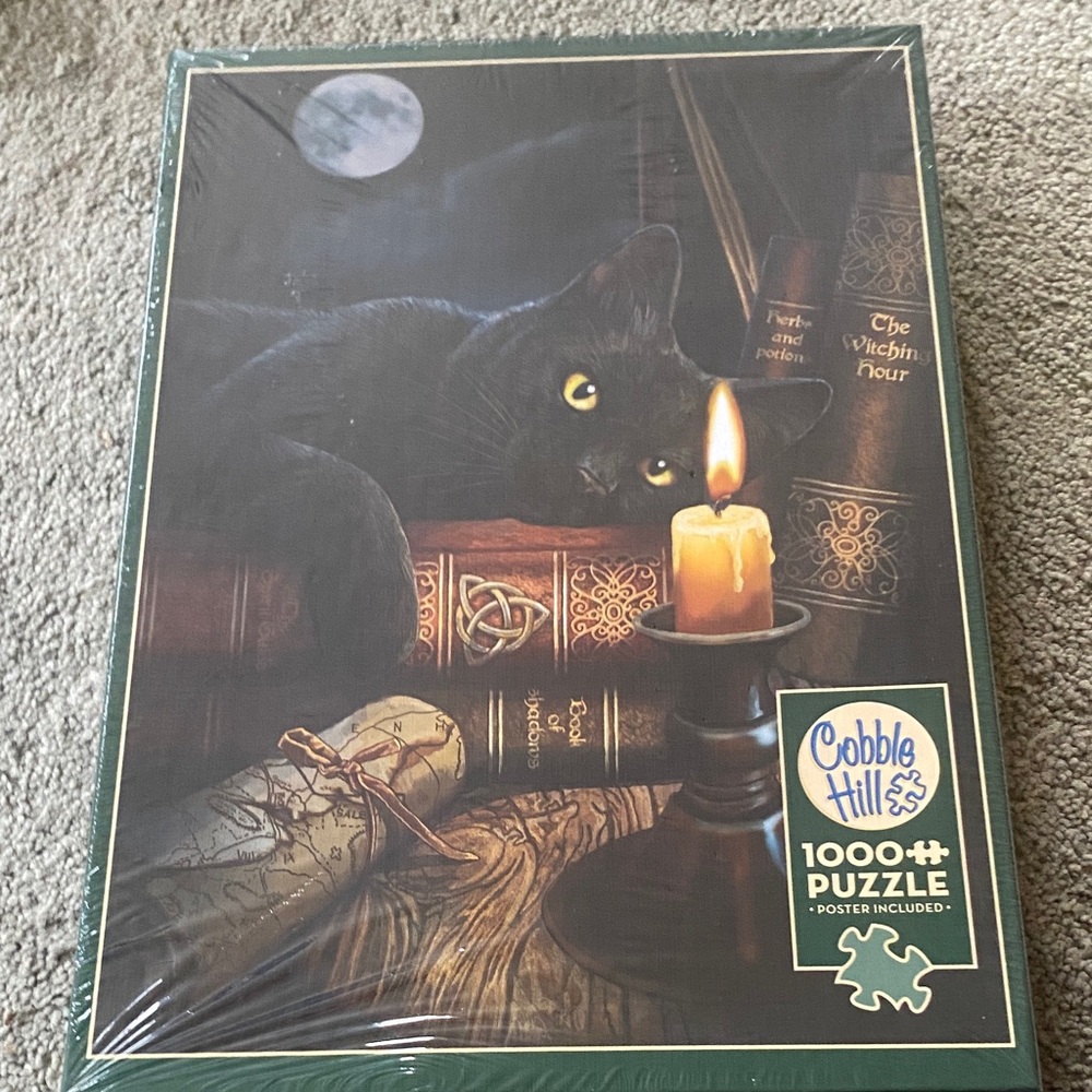 Cobble Hill Black Cat Puzzle - 1000 Pieces